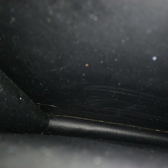 *COPY* VINTAGE 1970S cc MATELAISSE BLACK QUILTED SHOULDER BAG VG FOR 50 YR OLD - Picture 7 of 7